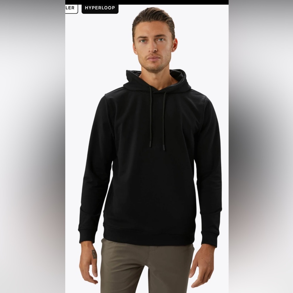 X CUTS Hyperloop Hoodie Sweatshirt - Black - Sz L $119